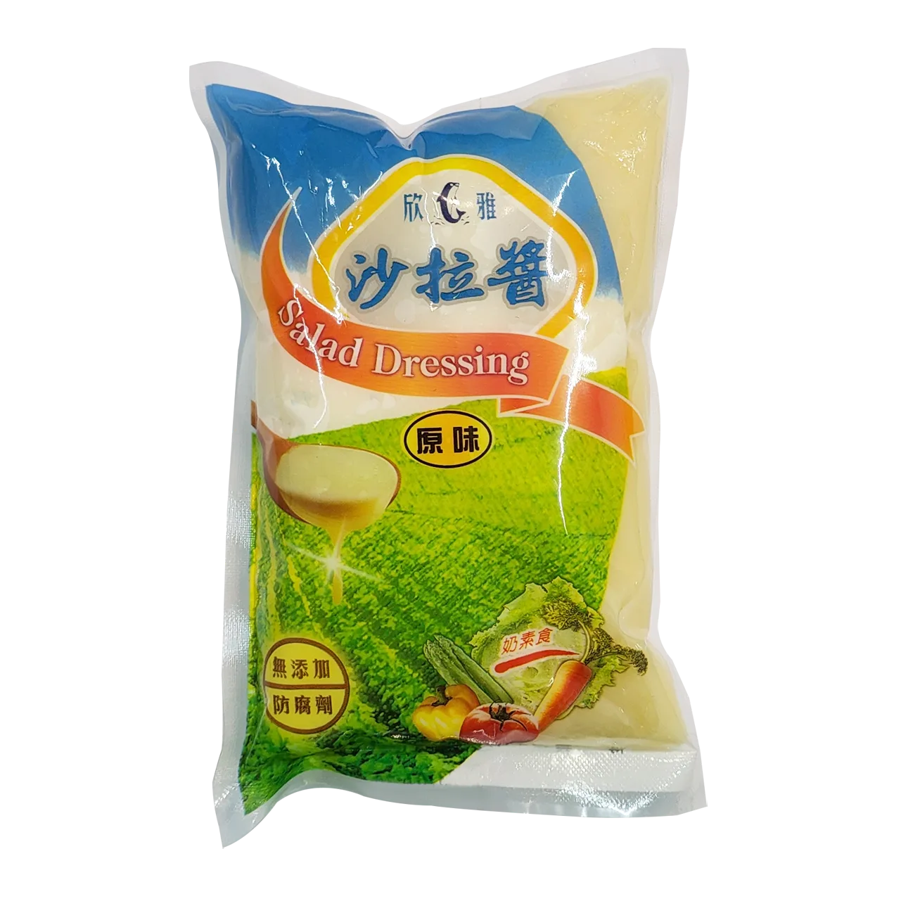 欣雅原味沙拉醬(奶素)500g