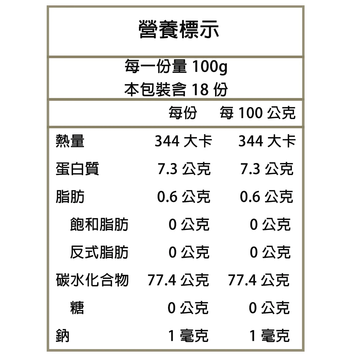 霧峰益全香米(真空包裝)1.8kg