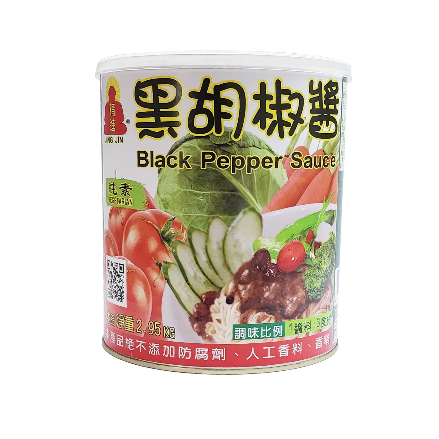精進素黑胡椒醬3kg