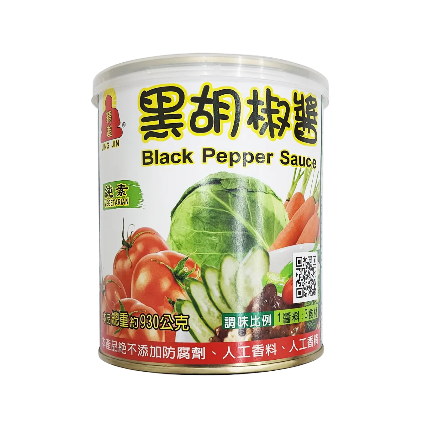 精進素黑胡椒醬850g